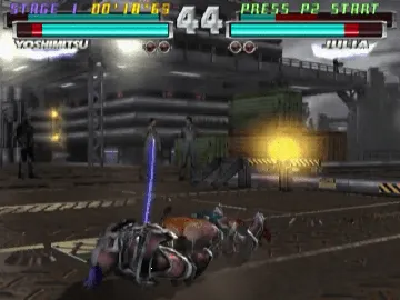Tekken Tag Tournament screen shot game playing